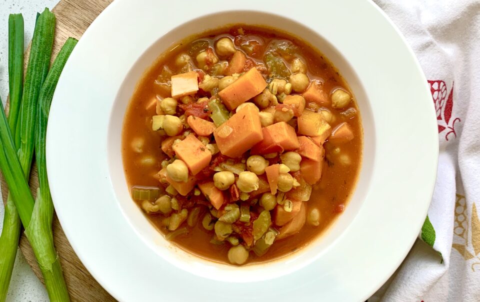 vegetarian stew; chickpea stew; moroccan stew